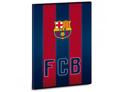 Školský Zošit 540 FC Barcelona, Nelinkovaný Biely Papier A5, 40 Listov