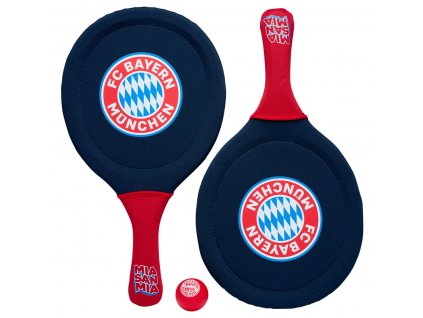 Plážový tenis FC Bayern, 2 rakety, 1 loptička, Sieťový obal