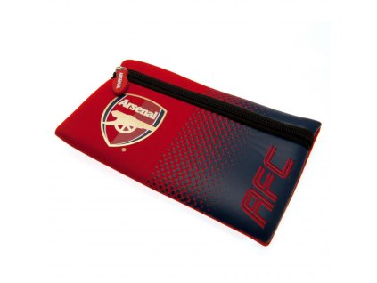 Puzdro Arsenal FC, červeno-modré, zips, 22x13 cm