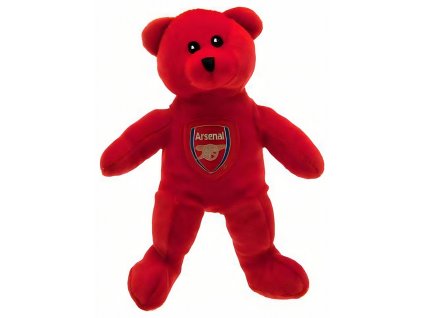 Plyšový medvedík Arsenal FC, červený, 20 cm