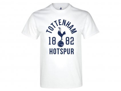 Tričko Tottenham Hotspur FC, 1882, biele, bavlna