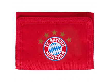 Textilná peňaženka FC Bayern pre karty, doklady, mince, bankovky