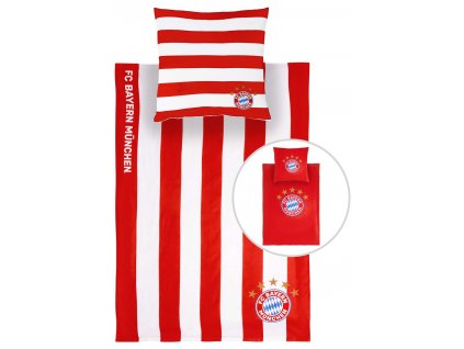 Obojstranné obliečky FC Bayern Mníchov, 200x135, 80x80