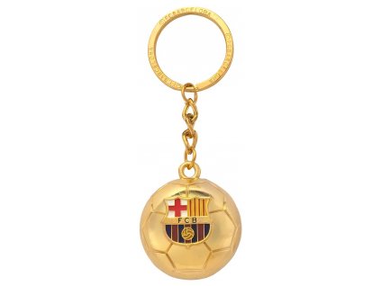 Prívesok FC Barcelona, kovový, lopta