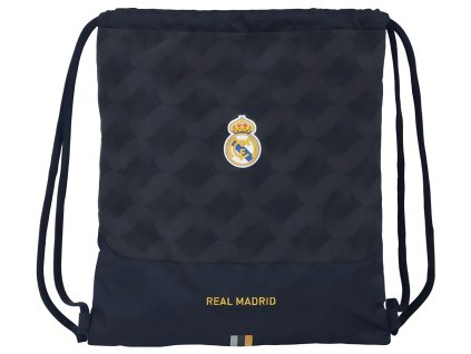 Športový vak Real Madrid FC, čierny, 40 x 35 cm