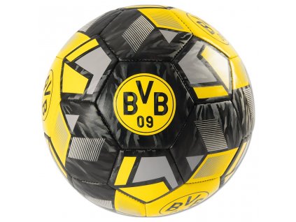 Futbalová lopta Borussia Dortmund, čierno-žltá, veľ. 5