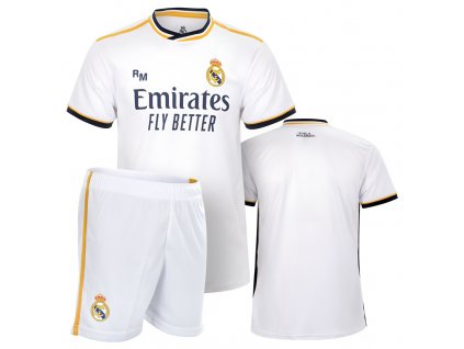 Detský tréningový dres Real Madrid FC, tričko a šortky