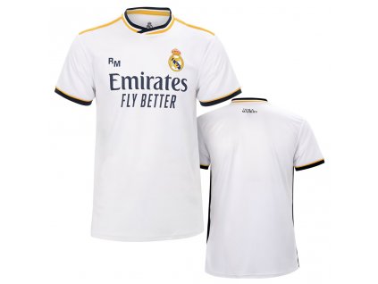 Športové tričko Real Madrid FC, biele