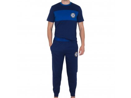 Pyžamo Chelsea FC, modré, bavlna