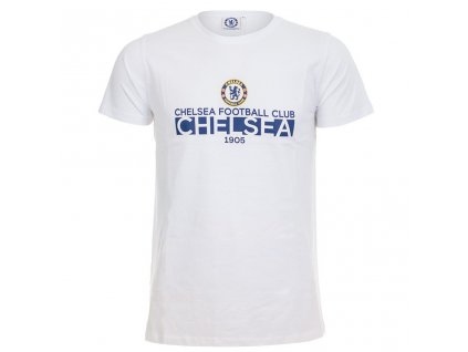 Detské tričko Chelsea FC, biele, bavlna