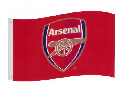 Vlajka Arsenal FC červená 152x91 cm