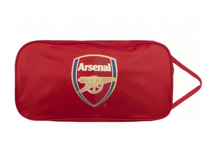 Taška na topánky Arsenal FC, červená, 35x18x12 cm