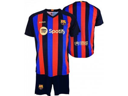 Detský dres FC Barcelona, Home, tričko a šortky