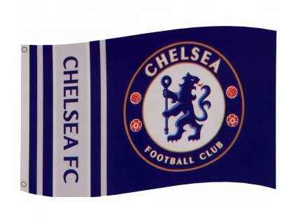 Vlajka FC Chelsea, modrá, 152x91 cm