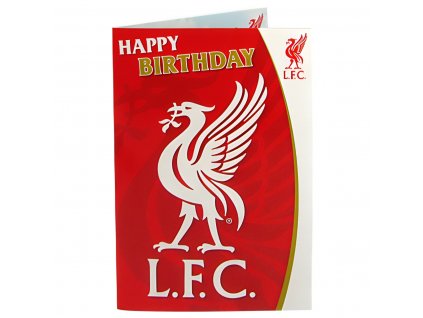 Hracie blahoželania Liverpool FC, 22x15 cm
