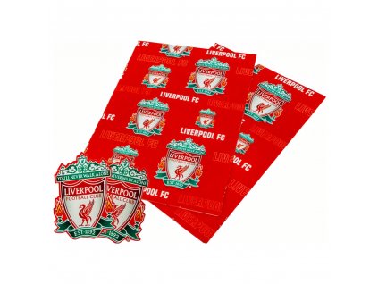 Darčekový baliaci papier Liverpool FC, 70x50 cm, 2ks