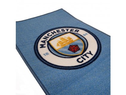 Koberček Manchester City FC, modrý, 80x50 cm