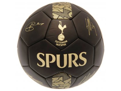 Futbalová lopta Tottenham Hotspur FC, čierna, veľ. 1