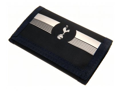 Peňaženka Tottenham Hotspur FC, čierno-biela, 12x8 cm