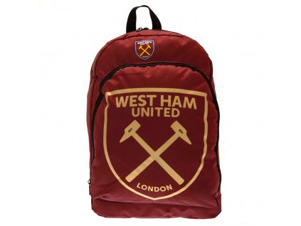 Batoh West Ham United FC, vínový, 17 l