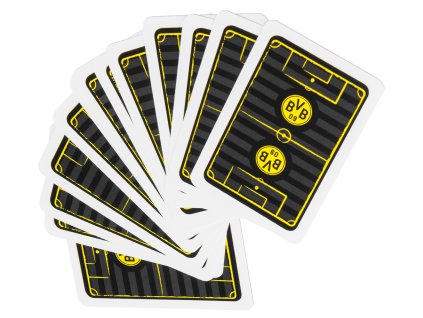 Hracie karty Borussia Dortmund FC, čierne