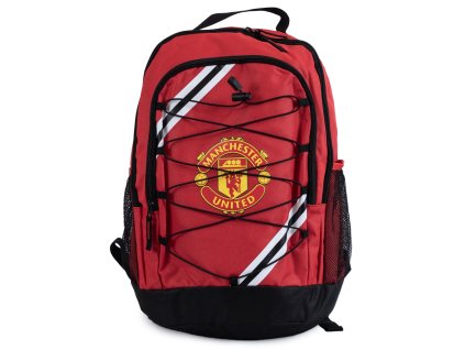 Batoh Manchester United FC, čierno-červený, ergonomický
