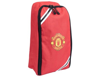 Taška na topánky Manchester United FC, červená, 35x18x12 cm