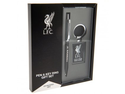 Darčeková sada Liverpool FC, pero, prívesok na kľúče