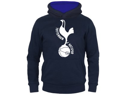Detská mikina Tottenham Hotspur FC, modrá, klokanie vrecko