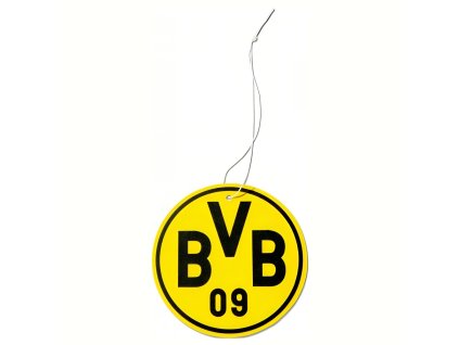 Vôňa do auta Borussia Dortmund, klubový znak, 7,6 cm