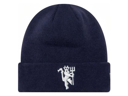 Zimná čiapka Manchester United FC, beanie, modrá