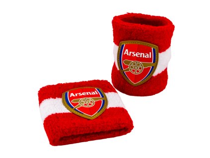 Potítka Arsenal FC, červeno-biela, 2 ks