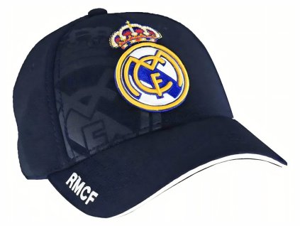 Šiltovka Real Madrid FC, modrá, vyšitý znak, 56-61cm