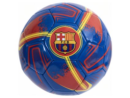 Futbalová lopta FC Barcelona, ​​modro-červená, veľ. 1