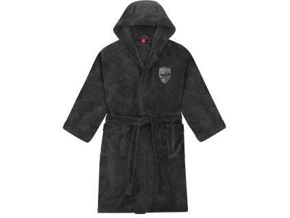 Župan Arsenal FC, sivý, fleecový