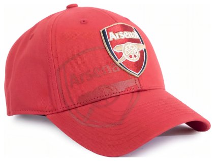 Šiltovka Arsenal FC, červená, vyšitý znak, 55-61 cm
