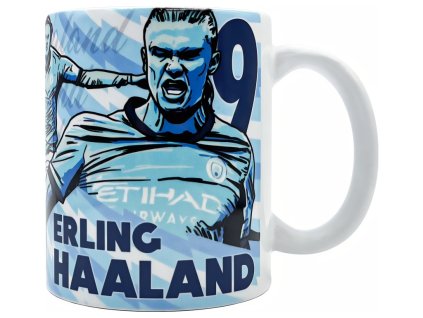 Keramický hrnček Manchester City FC, Erling Haaland, 300 ml
