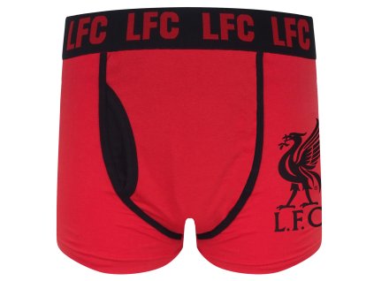 Pánske boxerky Liverpool FC, červené, elastický pás (Veľkosť XXL)