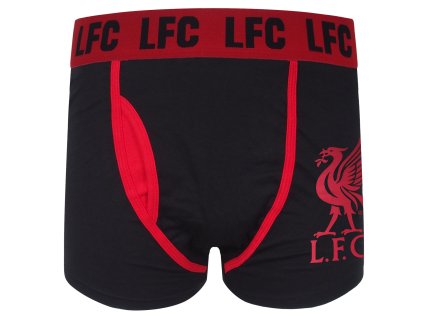 Pánske boxerky Liverpool FC, čierne (Veľkosť XXL)