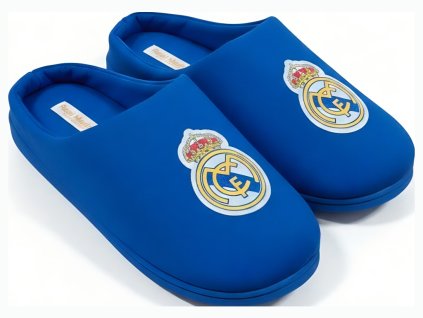 Nazúvacie papuče Real Madrid, modré (Veľkosť 45-46)