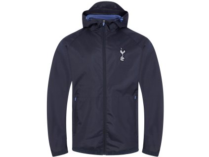 Bunda Tottenham Hotspur s kapucňou, na zips, tmavomodrá (Veľkosť XXL)