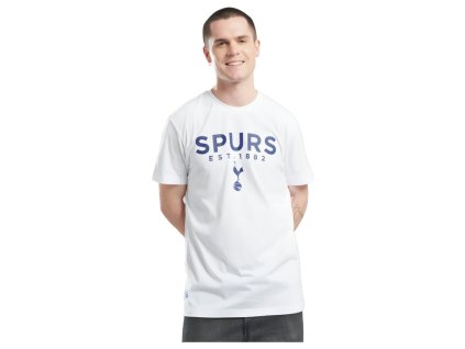 Tričko Tottenham Hotspur, SPURS 1882, biele, bavlna (Veľkosť XXL)