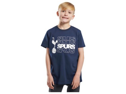 Detské tričko Tottenham Hotspur, tmavomodrá, SPURS, bavlna (Veľkosť 13-14 r)