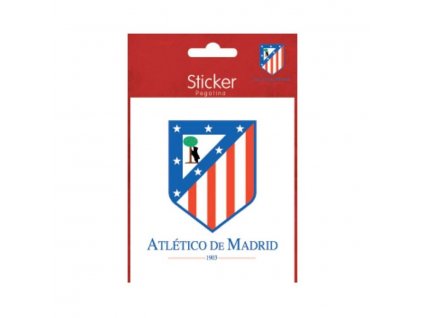 Samolepka Atlético Madrid steel