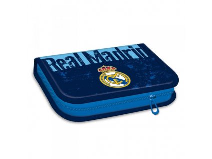 Peračník Real Madrid FC, Modrý, Rozkladací, 25 Gumičiek, 13x19 cm