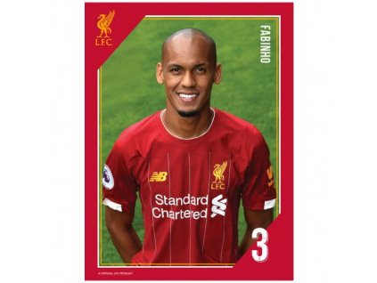 Tlačená fotografia Liverpool 15/20cm Fabinho
