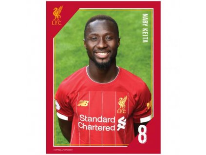 Tlačená fotografia Liverpool 15/20cm Keita