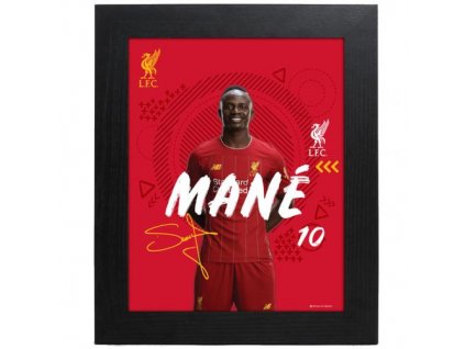 Zarámovaná fotografia Liverpool FC 25x20cm Mané