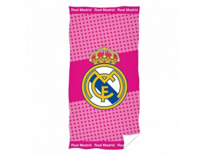 Osuška Real Madrid 21 pink 70x140cm