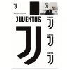 Nástenné samolepky Juventus Turín 4ks